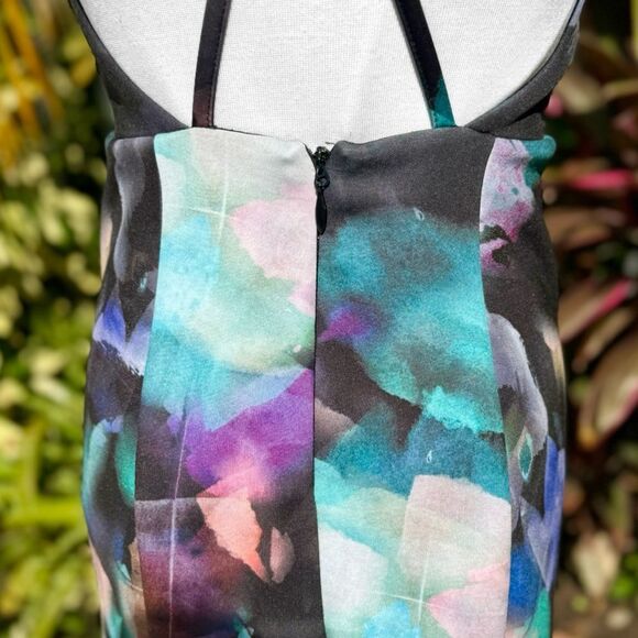 Bebe Plunge Mini Cocktail Dress - Picture 9 of 10